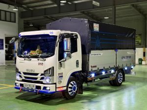 Xe Tải Isuzu 2T5 Bửng Nhôm